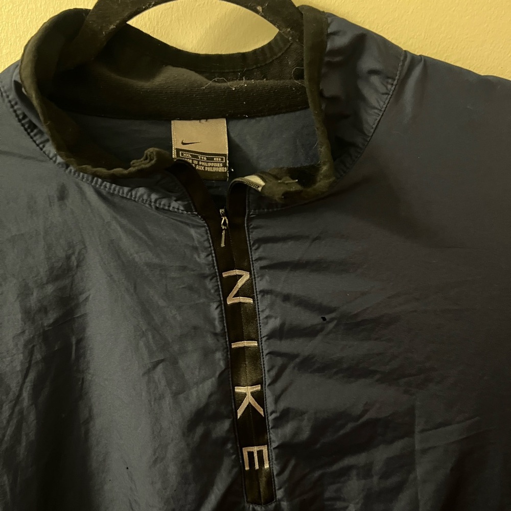 RARE VINTAGE NIKE QUARTER ZIP — NAVY HEAT